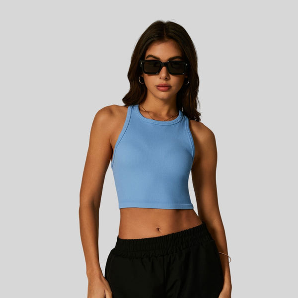 Womens Fitness90%nylon 10%spandex tank top CP009 - Honfitwear