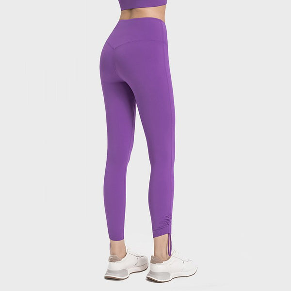 Womens Yoga Workout 80%nylon 20%spandex Leggings DAW021 print logo 1