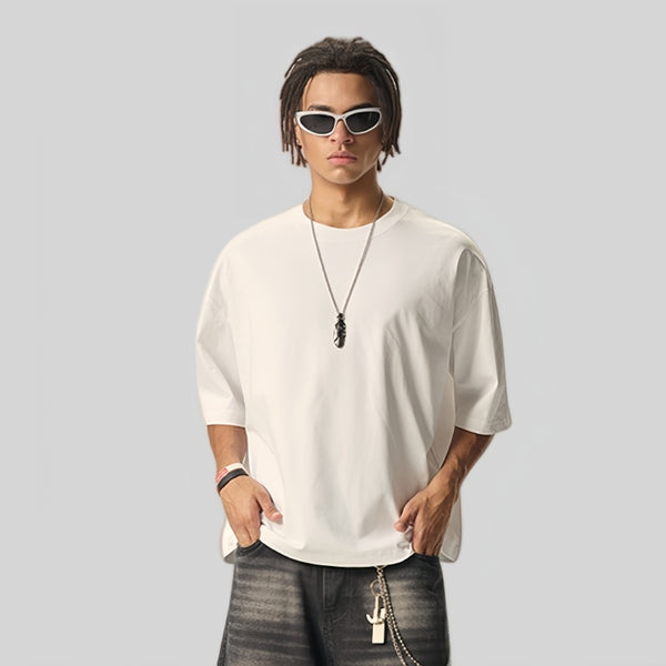 Mens Casual 100%cotton T-SHIRTS DX8803H/DX8803 - Honfitwear