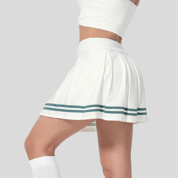 Womens Golf Sports 80%Cotton 20%Spandex Tennis Skirt LN16 print logo 1