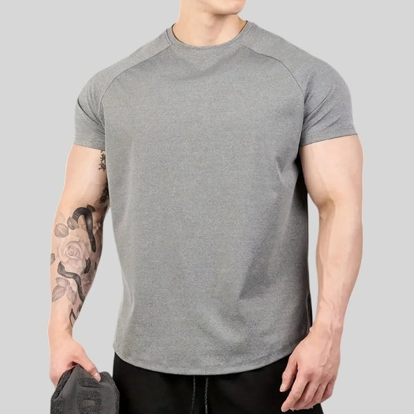 Mens Gym 100%Polyester tshirt OMT102 - Honfitwear