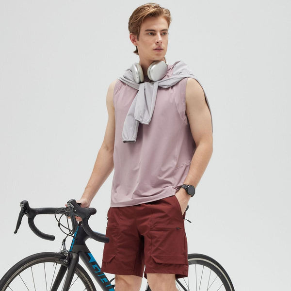 Men's Shorts Gym Running Casual 30gsm 90%nylon 10%spandex W61142