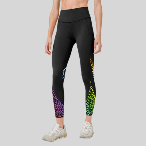 Womens Yoga Training 90%Polyester 10%Spandex Leggings XY0224 print logo 1