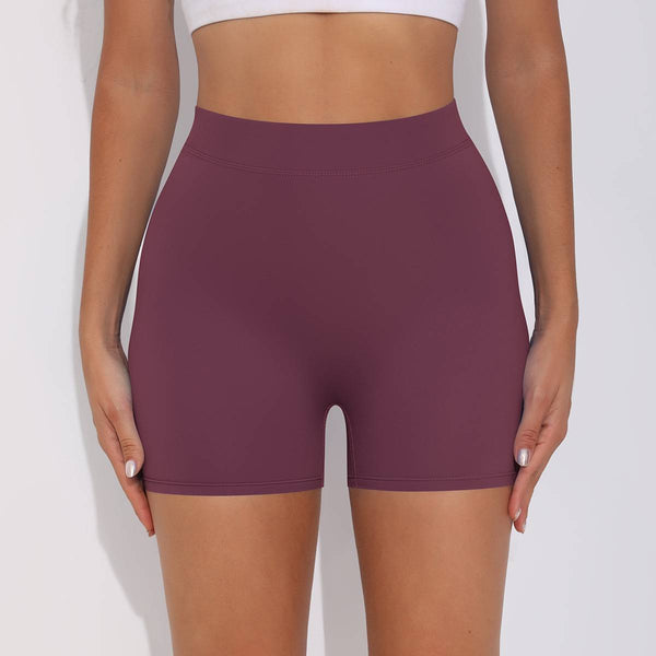 Womens Fitness Yoga 75% nylon 25%spandex Shorts Y-6626 print logo 1