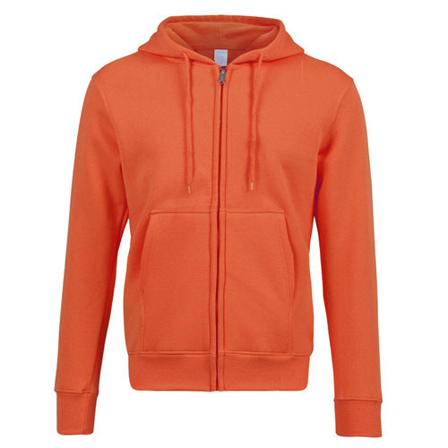 Mens Casual 52%Cotton 48%polyester Zip Hoodie 04EC01