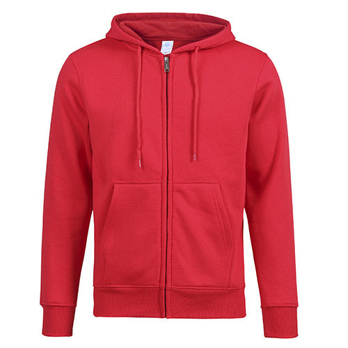 Mens Casual 52%Cotton 48%polyester Zip Hoodie 04EC01