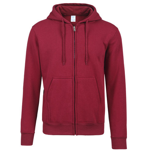 Mens Casual 52%Cotton 48%polyester Zip Hoodie 04EC01