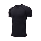 Mens Athletic Compression 90%polyester 10%spandex Tshirt 10081 print logo 10