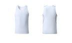 Mens Running Compression 94%polyester 6%spandex Tank Top 1008 print logo 16