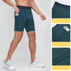 Mens Running Compression 88%Polyester 12%Spandex Shorts G/1011