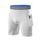 Mens Running Compression 88%Polyester 12%Spandex Shorts G/1011