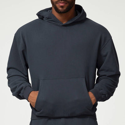 Mens Casual Activewear 50%cotton 50%polyester Hoodie Pants Set 1019-1017 - hoodie