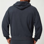 Mens Casual Activewear 50%cotton 50%polyester Hoodie Pants Set 1019-1017 - hoodie print logo 2