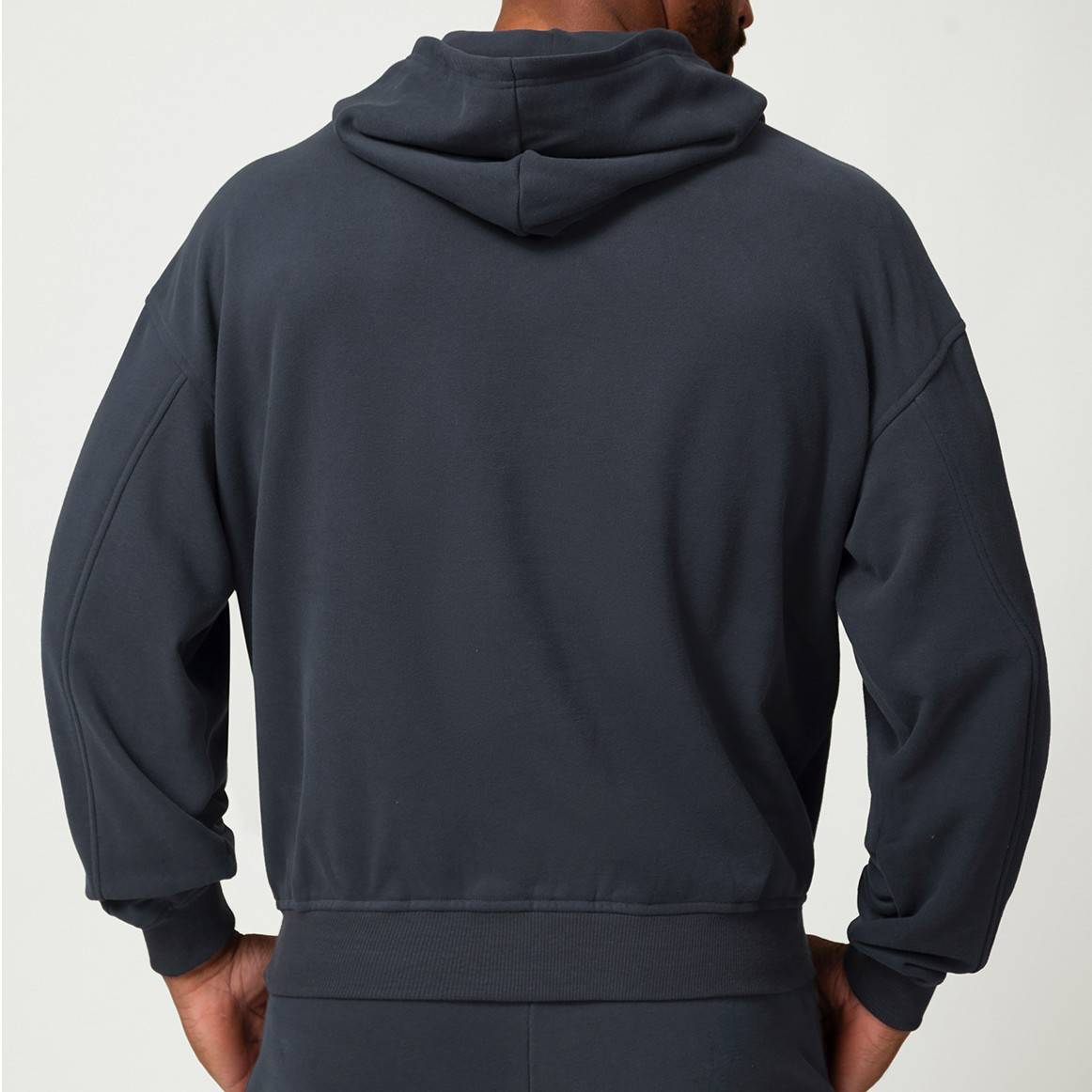 Mens Casual Activewear 50%cotton 50%polyester Hoodie Pants Set 1019-1017 - hoodie print logo 2