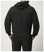 Mens Casual Activewear 50%cotton 50%polyester Hoodie Pants Set 1019-1017 - hoodie print logo 32