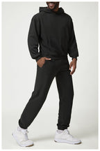 Mens Casual Activewear 50%cotton 50%polyester Hoodie Pants Set 1019-1017 - hoodie print logo 34