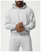 Mens Casual Activewear 50%cotton 50%polyester Hoodie Pants Set 1019-1017 - hoodie print logo 38