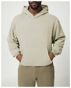 Mens Casual Activewear 50%cotton 50%polyester Hoodie Pants Set 1019-1017 - hoodie print logo 41