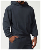 Mens Casual Activewear 50%cotton 50%polyester Hoodie Pants Set 1019-1017 - hoodie print logo 44