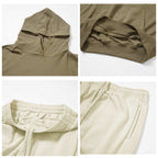 Mens Casual Activewear 50%cotton 50%polyester Hoodie Pants Set 1019-1017 - hoodie print logo 48