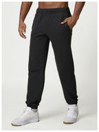 Mens Casual Activewear 50%cotton 50%polyester Hoodie Pants Set 1019-1017 - pants print logo 16