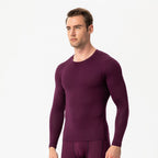 Mens Gym Compression 85%polyester 15%spandex Long Sleeve Shirt 1019 print logo 12