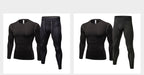 Mens Gym Compression 85%polyester 15%spandex Long Sleeve Shirt 1019 print logo 31