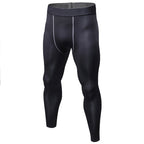 Mens Compression Training 85%polyester 15%spandex Pants 1022 print logo 12