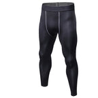 Mens Compression Training 85%polyester 15%spandex Pants 1022 print logo 15