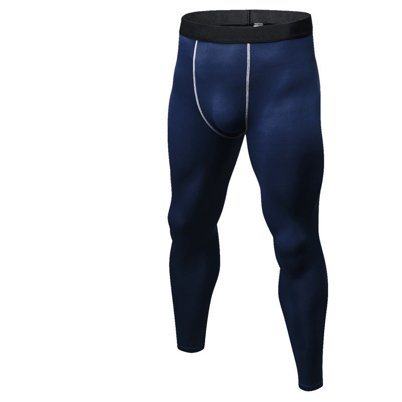 Mens Compression Training 85%polyester 15%spandex Pants 1022 print logo 18