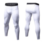Mens Compression Training 85%polyester 15%spandex Pants 1022 print logo 20