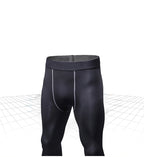 Mens Compression Training 85%polyester 15%spandex Pants 1022 print logo 23