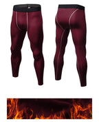 Mens Compression Training 85%polyester 15%spandex Pants 1022 print logo 29