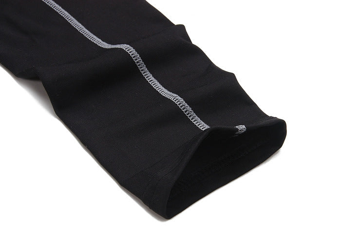 Mens Compression Training 85%polyester 15%spandex Pants 1022 print logo 37