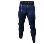 Mens Compression Training 85%polyester 15%spandex Pants 1022 print logo 7
