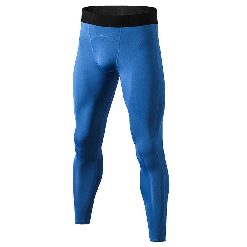 Mens Compression Running 85%polyester 15%spandex Pants 1040 print logo 14