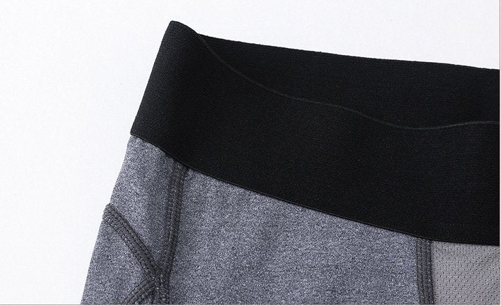 Mens Compression Running 85%polyester 15%spandex Pants 1040 print logo 23
