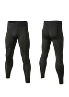 Mens Compression Running 85%polyester 15%spandex Pants 1040 print logo 30