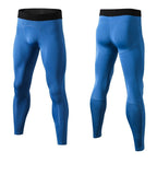 Mens Compression Running 85%polyester 15%spandex Pants 1040 print logo 34