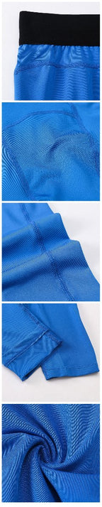 Mens Compression Running 85%polyester 15%spandex Pants 1040 print logo 41