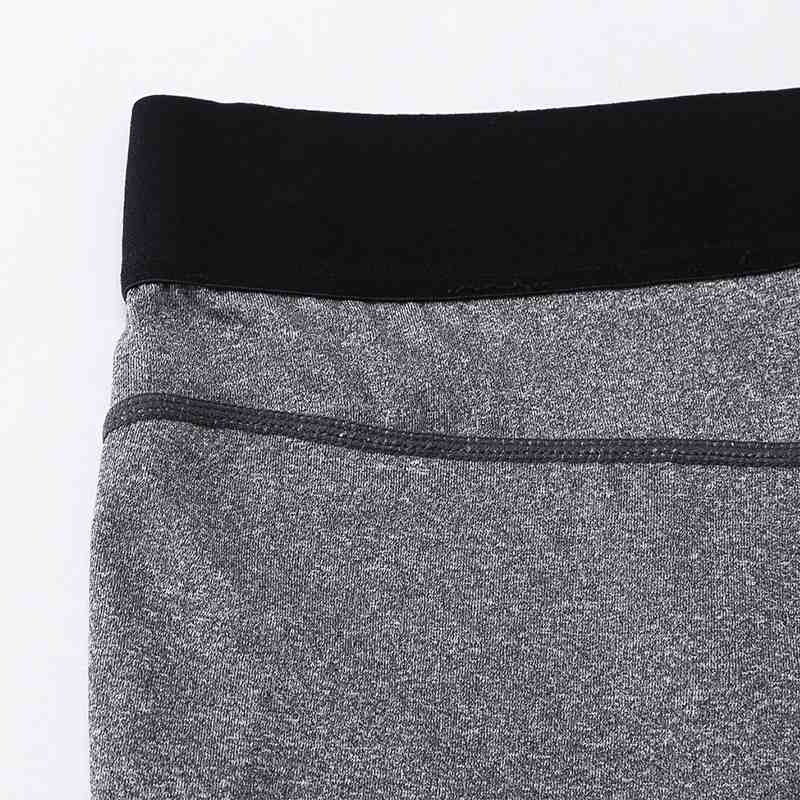 Mens Sports Running 85%polyester 15%spandex Compression Shorts print logo 37