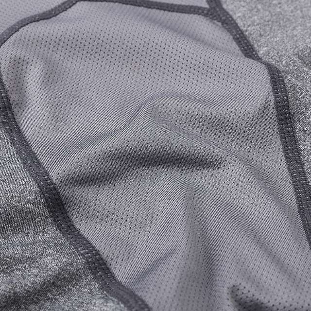 Mens Sports Running 85%polyester 15%spandex Compression Shorts print logo 38