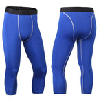 Mens Compression Gym 85%polyester 15%spandex Pants 1050 print logo 2