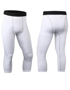 Mens Compression Gym 85%polyester 15%spandex Pants 1050 print logo 31