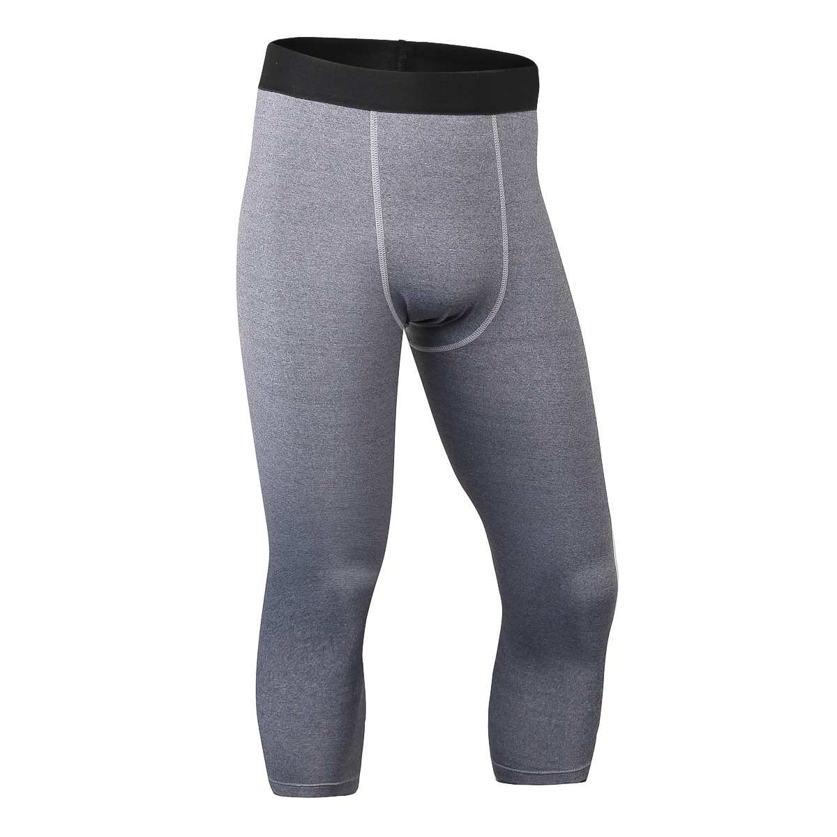 Mens Compression Gym 85%polyester 15%spandex Pants 1050 print logo 5