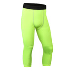 Mens Compression Gym 85%polyester 15%spandex Pants 1050 print logo 6