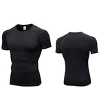 Mens Sportswear Compression 85%polyester 15%spandex Tshirt 1053 print logo 39