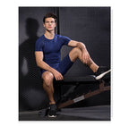 Mens Sportswear Compression 85%polyester 15%spandex Tshirt 1053 print logo 49