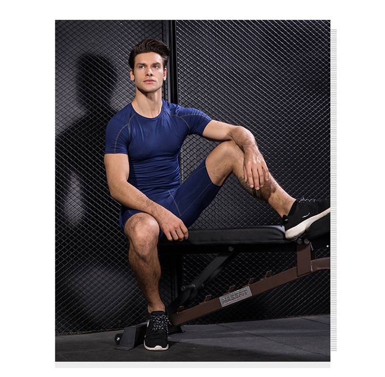 Mens Sportswear Compression 85%polyester 15%spandex Tshirt 1053 print logo 49