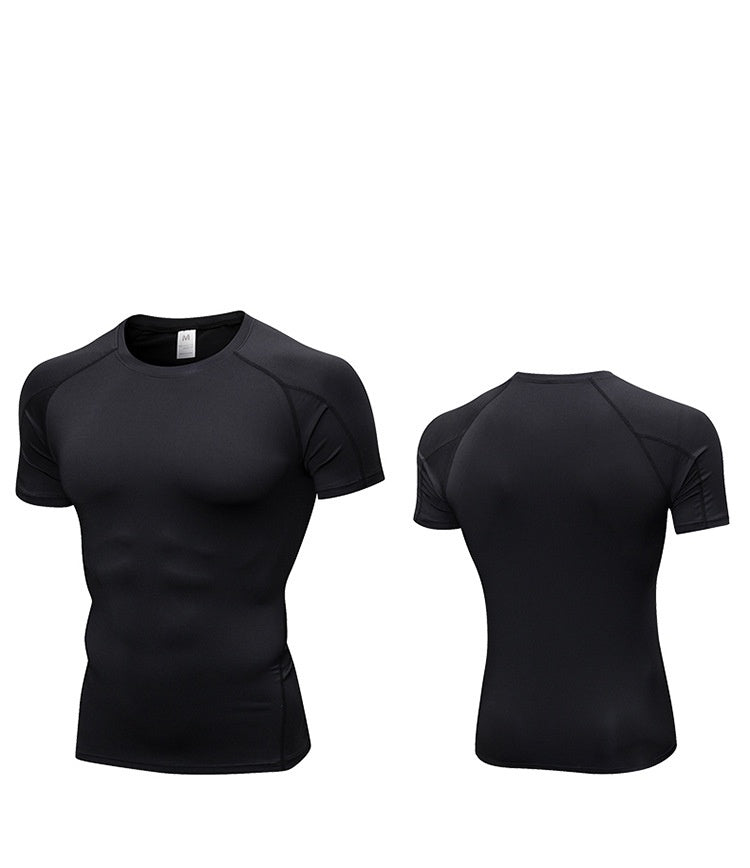 Mens Sportswear Compression 85%polyester 15%spandex Tshirt 1053 print logo 53